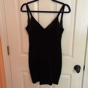 black dress